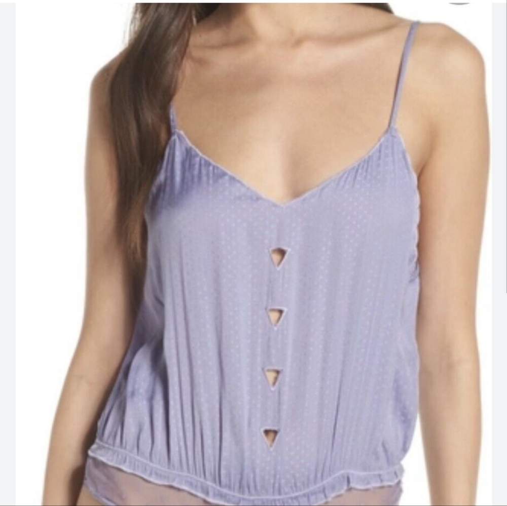 I ACCEPT OFFERS!  Free People Bodysuit. Polkadot. NWT. WMNS: S.